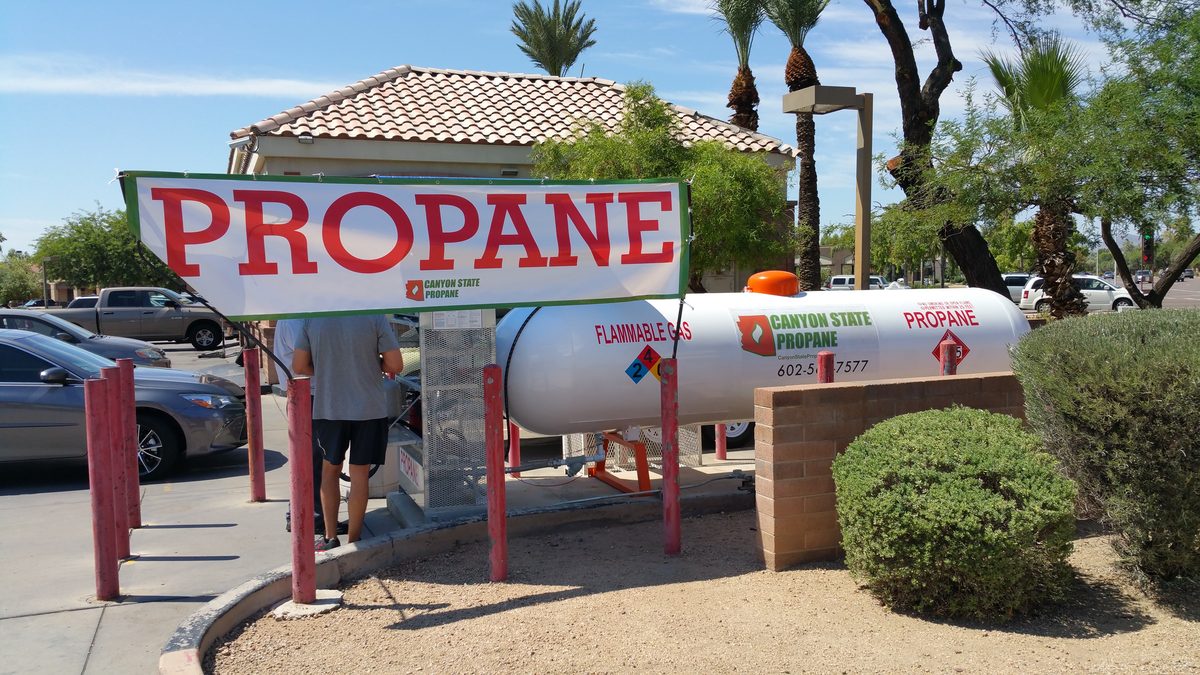 Propane dispensing equipment